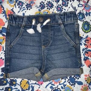 Classic Blue Denim Kids Shorts